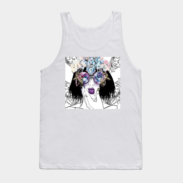 Narrative Diamonds Tank Top by theartistmusician